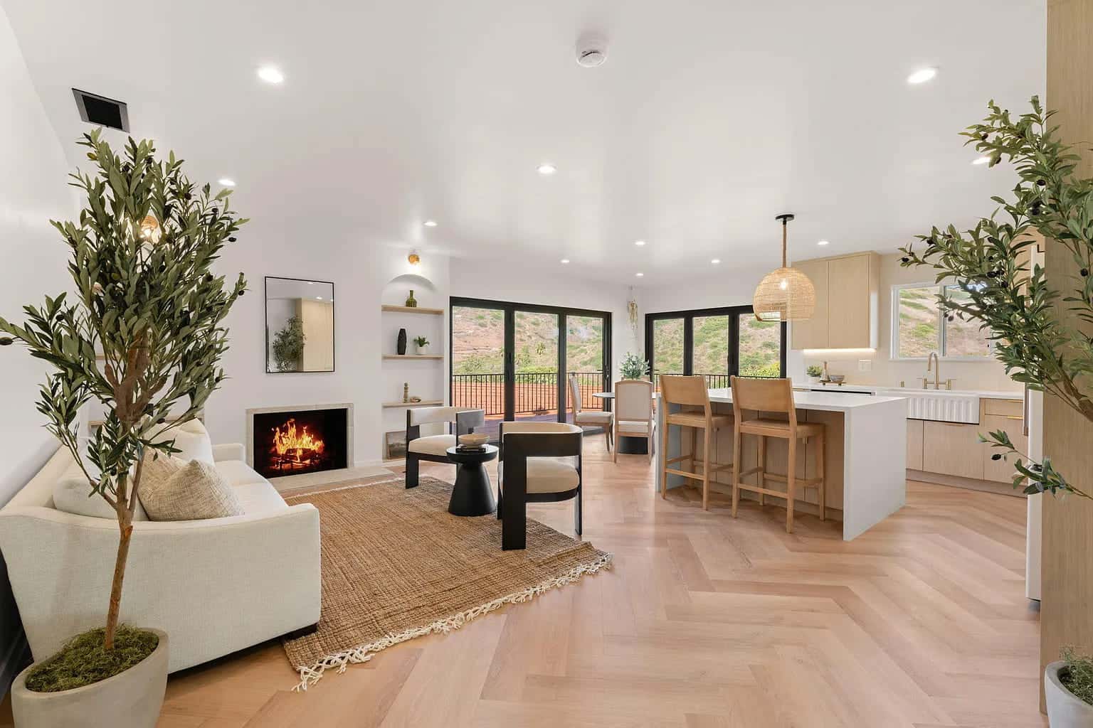 An open living space in Campanil.
