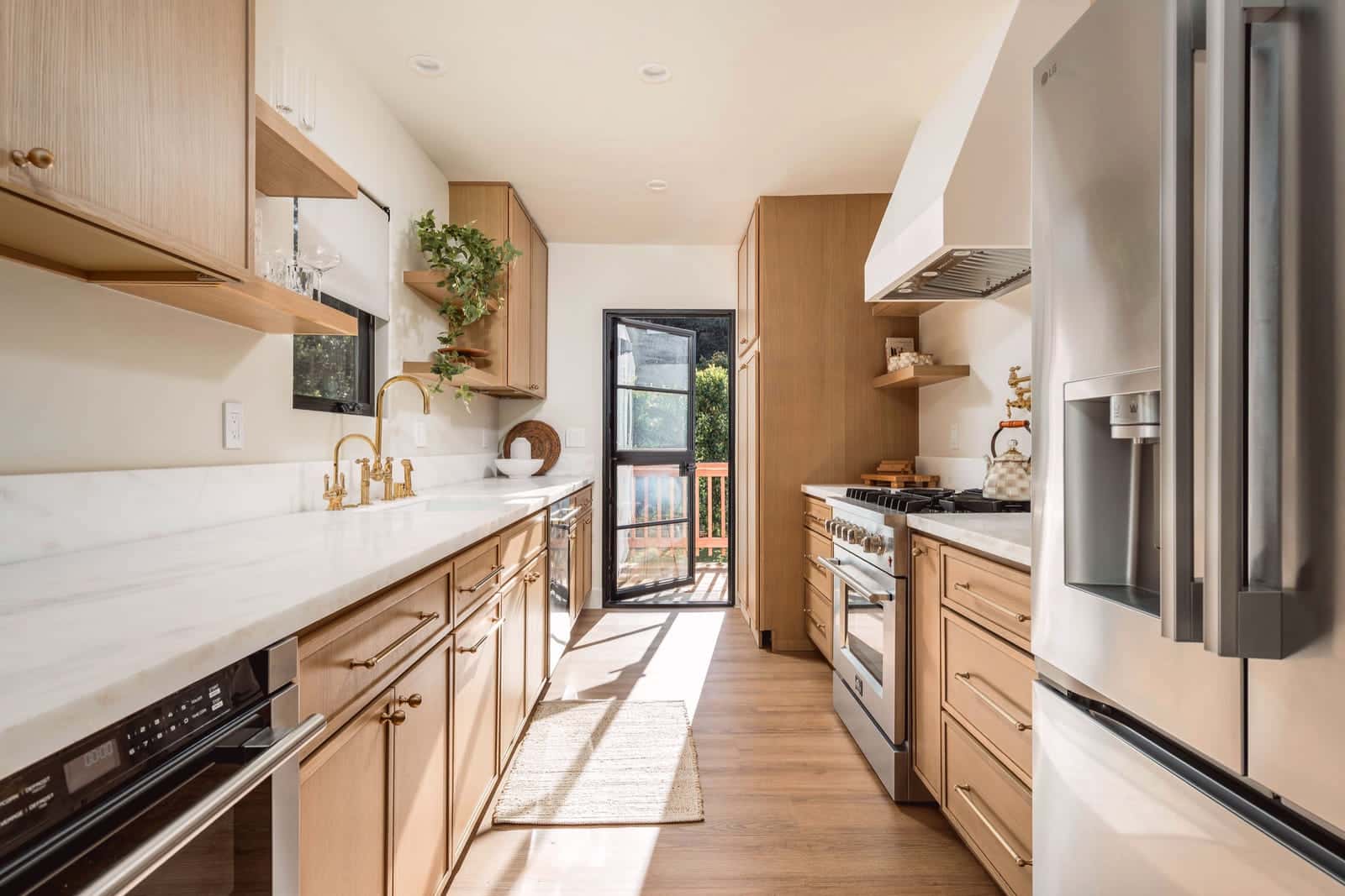 A West Side kitchen after renovation.